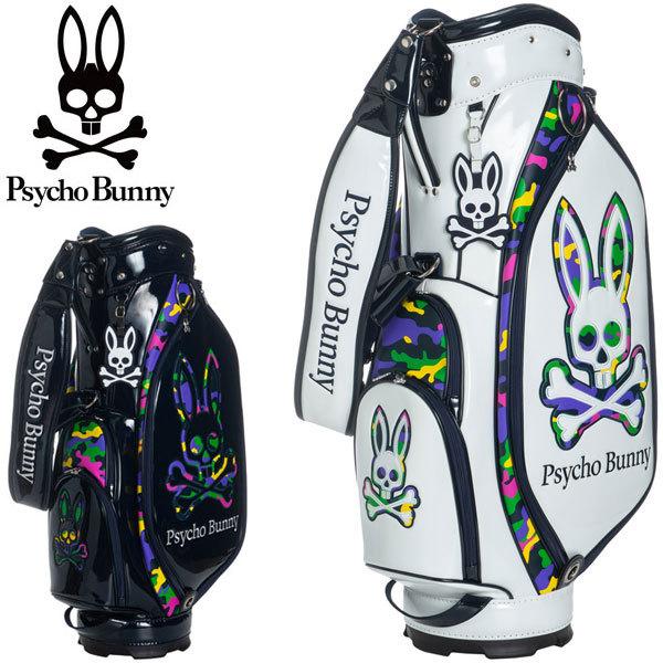 Psycho Bunny（サイコバニー） キャディバック エナメル CAMO BUNNY CB