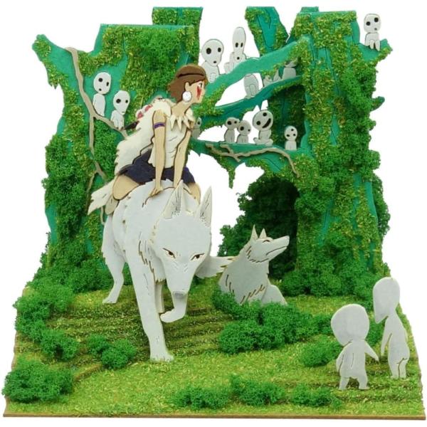 スタジオジブリ もののけ姫 みにちゅあーとキットmini 精霊の森 (MP07