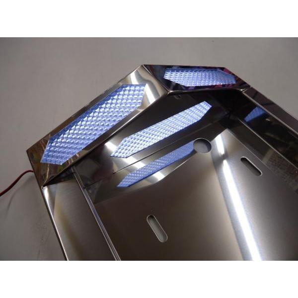 ジェットイノウエ 2t 4t とんがり ナンバー枠 ステンレス ナンバー