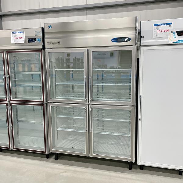 ホシザキ（HOSHIZAKI） リーチイン冷蔵ショーケース RS-120X3-4G 中古