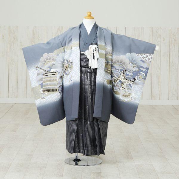 七五三 5歳 男の子 着物 5歳 753 男 着物 フルセットレンタル 簡単