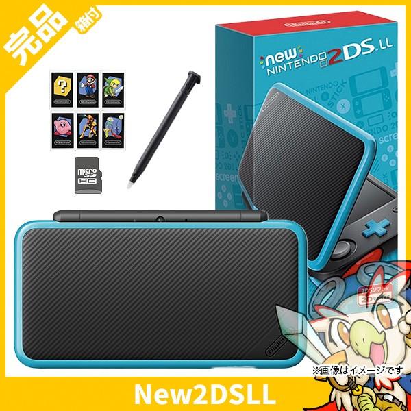 任天堂（Nintendo） New2DSLL 本体 中古 付属品完備 ブラック