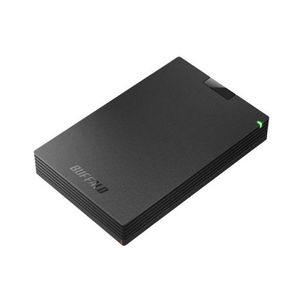 BUFFALO（バッファロー） HD-PCG2.0U3-GBA ブラック ポータブルHDD 2TB