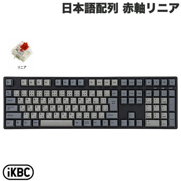 iKBC IK-CD108 日本語配列 有線 フルサイズ ホットスワップ GATERON/赤