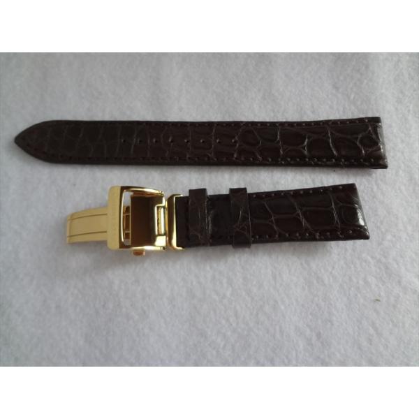 オリエントスター革ベルト クロコ 20mm幅 尾錠、バネ棒付き オリエント