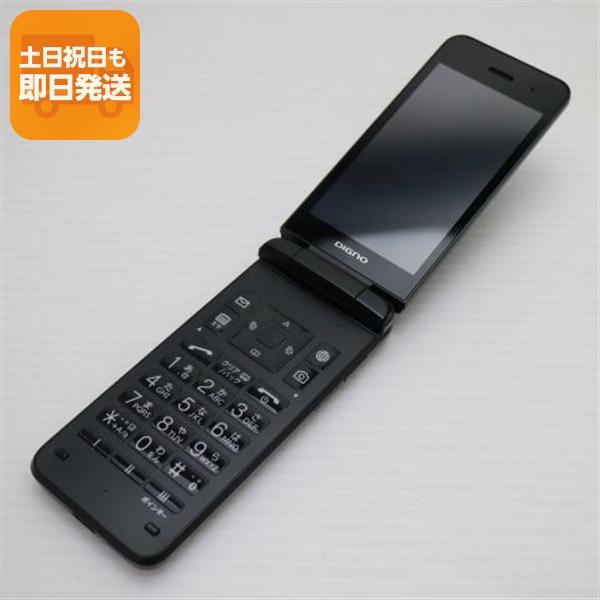 超美品 A202KC DIGNO ケータイ4 ブラック SOFTBANK ガラケー 京セラ