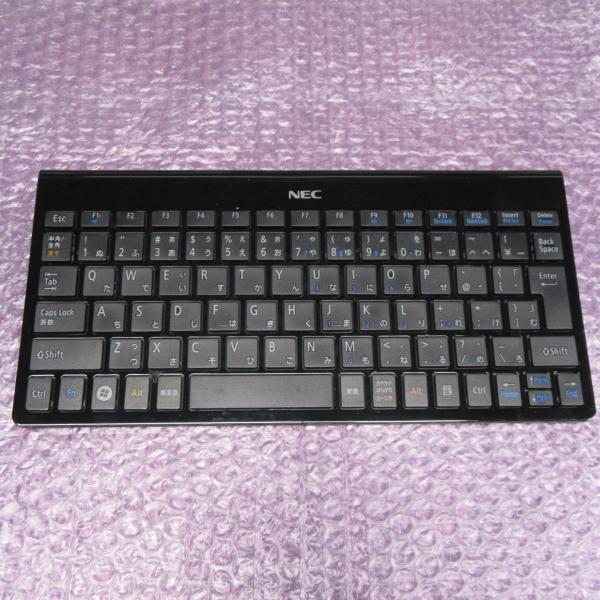 希少モデル NEC 純正ワイヤレスキーボード KG-1127 黒 ブラック 日本語
