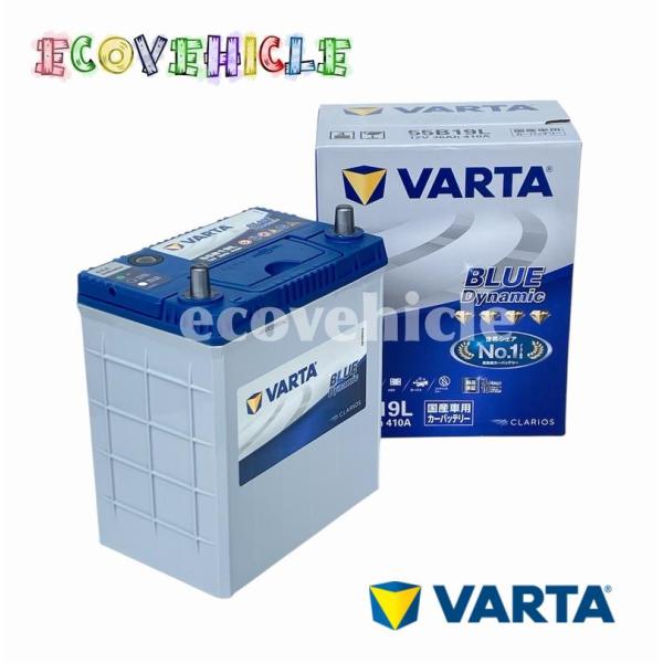 VARTA 55B19L 高性能バッテリー VARTA（バルタ、ファルタ）ブルー