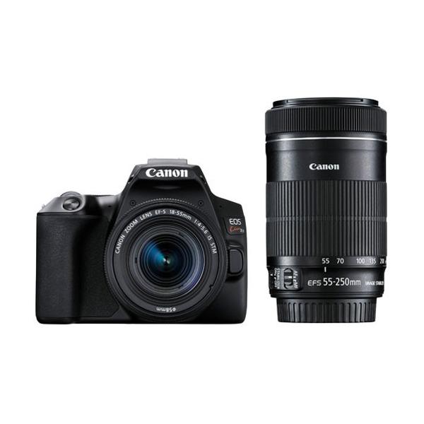 EOS Kiss キヤノン CANON X10 ダブルズームキット ブラック デジタル