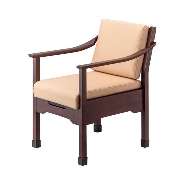 アロン化成 家具調 トイレ ポータブルトイレ トワレットチェア 533-062