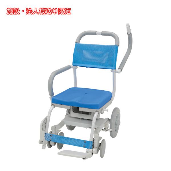 ウチヱ (法人様限定) シャワーキャリー 入浴用車椅子 くるくるチェアD