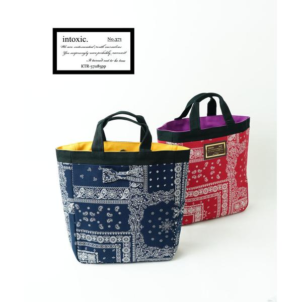 intoxic.（イントキシック） トートバッグ アルトネン ペイズリー