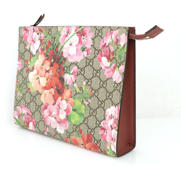 グッチ GUCCI GGブルームス ベージュ マルチカラー 花柄 GGスプリーム