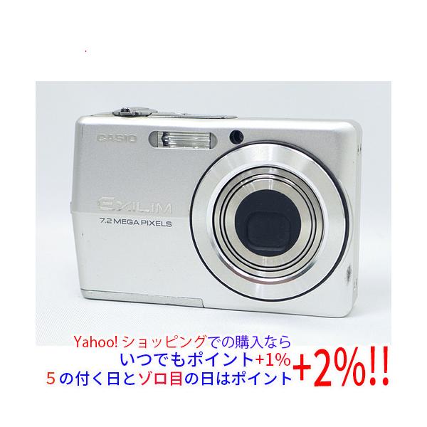 EXILIM ZOOM 【中古】CASIO製 EX-Z700 シルバー 720万画素