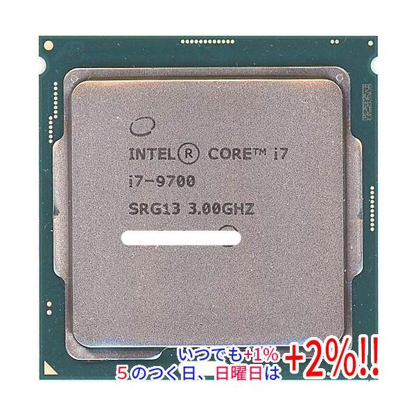 インテル（intel） 【中古】Core i7 9700 3.0GHz LGA1151 65W SRG13