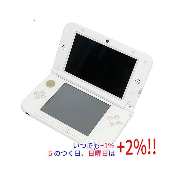 ニンテンドー3DS 【中古】任天堂 LL ミントXホワイト SPR-S-MAAA 本体