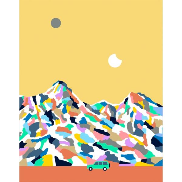 2023年2月上旬入荷予定] ジェリー鵜飼 キャンバスアート スマイル