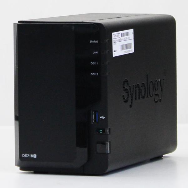 Synology DiskStation DS218+ 4TB 中古 / NAS (FAF17001) : パソコン