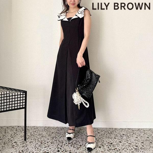 LILY BROWN（リリーブラウン） SALE50%OFF ドレス 25春夏 バイカラー