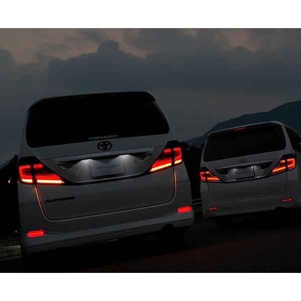 アルファード ヴェルファイア LEDテール 20系 ファイバーフルLED