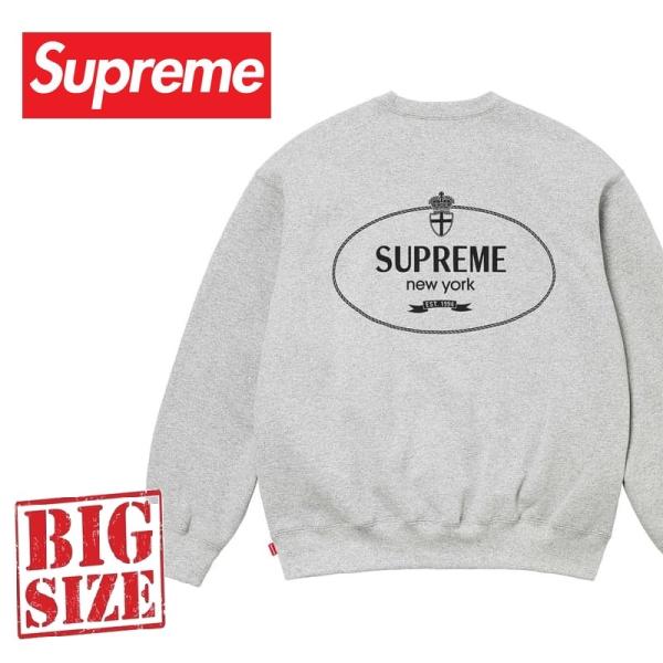 Supreme（シュプリーム） SALE 大きいサイズ メンズ クルーネック