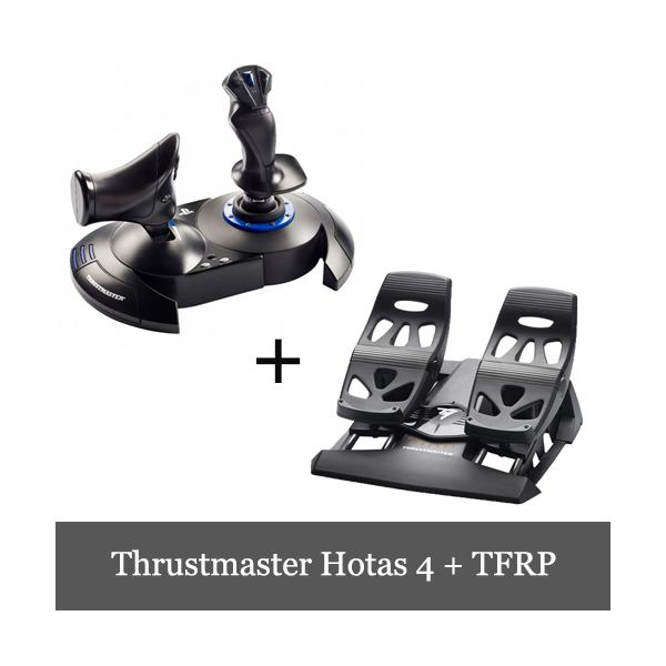 THRUSTMASTER Thrustmaster T.Flight Hotas 4 + TFRP フライト