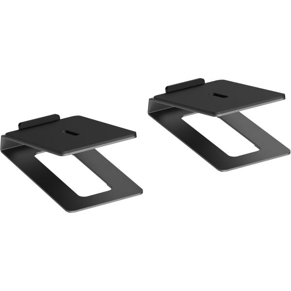 Alterzone スピーカースタンド 卓上 小型スピーカー スチール 台座