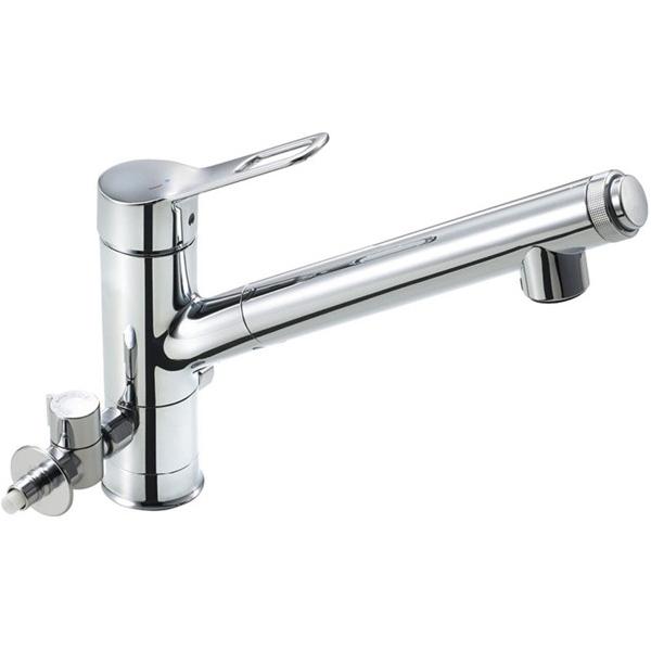 LIXIL（リクシル） 浄水器内蔵型シングルレバー混合水栓(分岐形) JF