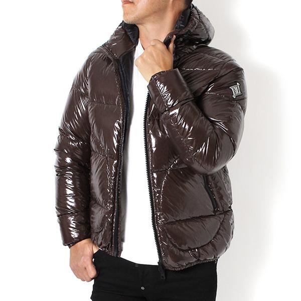 HERNO（ヘルノ） メンズ GLOSSファブリック ボンバーダウンジャケット