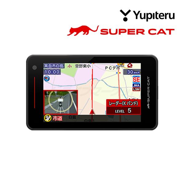 SUPER CAT YK-2000 ユピテル レーザー＆レーダー探知機 スーパー
