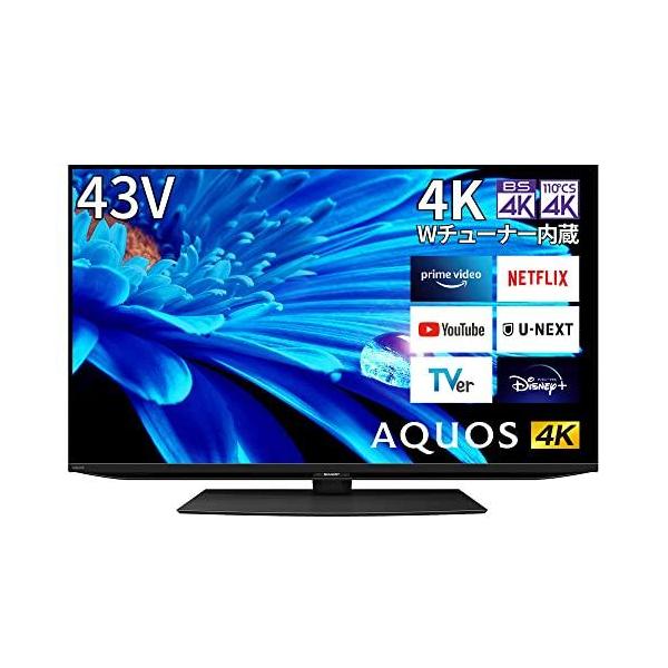 SHARP シャープ 4T-C43EN2 ブラック 4K液晶テレビ 43V型 GoogleTV