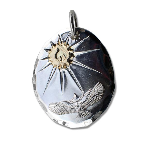 ブリッジ / Bridge K18YGサンw/イーグルスタンプ /ミニイーグル