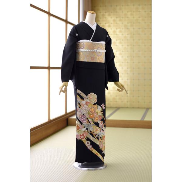 留袖とモーニング同時注文で10%OFF 留袖 レンタル 結婚式 雪輪熨斗に宝