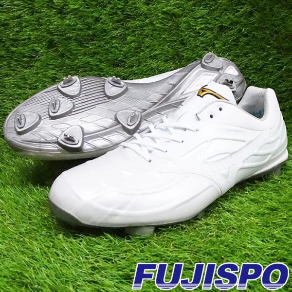 ミズノ ライトレボプロ KL mizuno 【野球・ソフト】 シューズ 金具 白