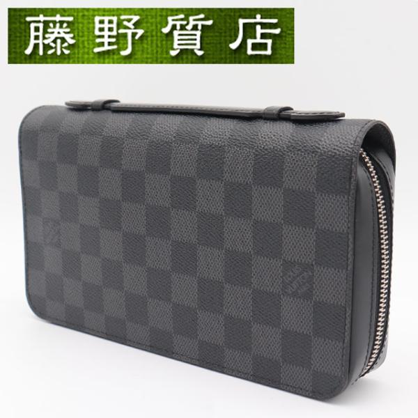 LOUIS VUITTON（ルイ・ヴィトン） ジッピーXL ダミエグラフィット 黒