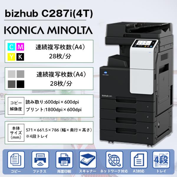 コニカミノルタ（KONICA MINOLTA） 複合機 業務用 本体 コニカ