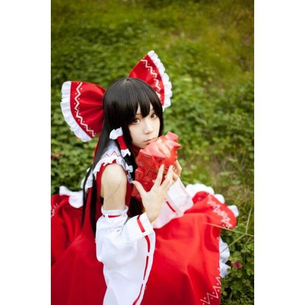 博麗 霊夢 コスプレ衣装 新品 東方Project コスプレ衣装+ウイッグ SET