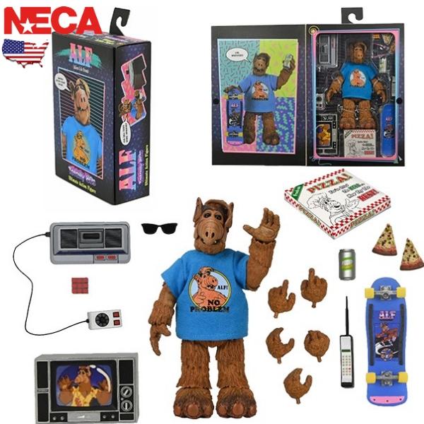 NECA（ネカ） アルフ ALF 7インチ アクションフィギュア TATALLY 80's