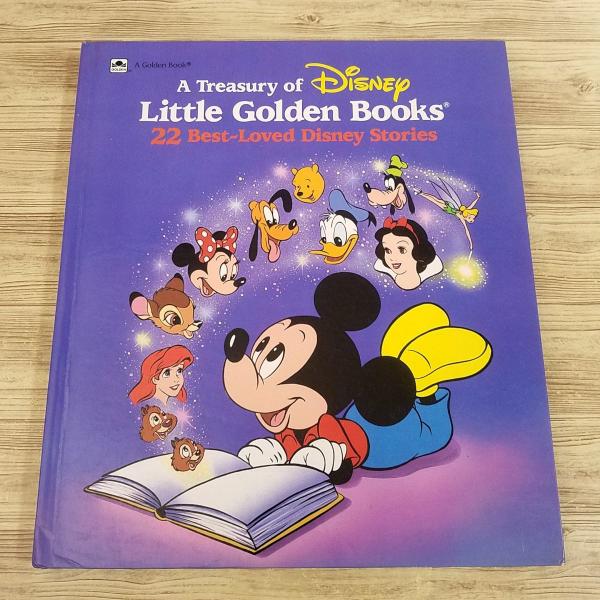 外国語絵本[ディズニー リトル・ゴールデンブック集 A Treasury of