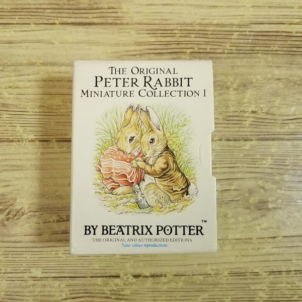 外国語絵本[ピーターラビット ミニチュア絵本箱入り4冊セット THE