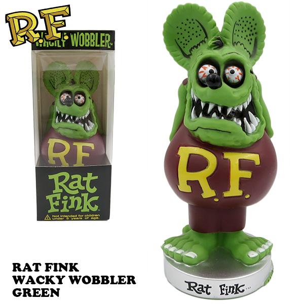 RAT FINK（ラットフィンク） ファンコ ボビングヘッド グリーン