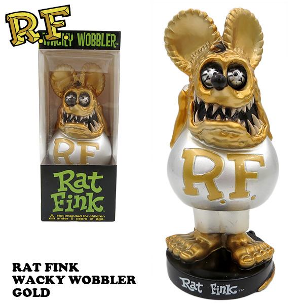 RAT FINK（ラットフィンク） ファンコ ボビングヘッド ゴールド