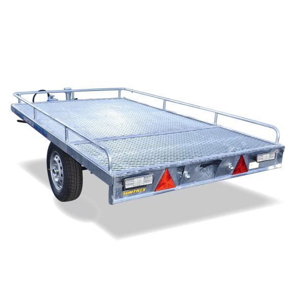 TD-03ZiX サントレックス LED マルチ フル トレーラー 慣性ブレーキ付