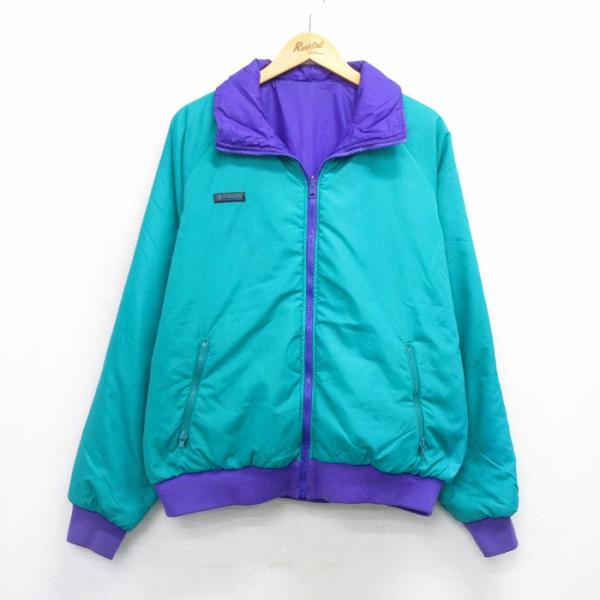 Columbia（コロンビア） XL/古着 長袖 ナイロン ジャケット メンズ 90s
