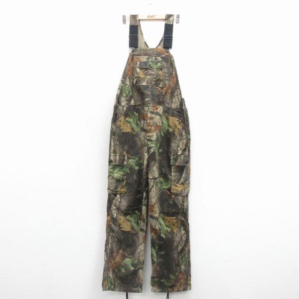 W40/古着 ウォールズ オーバーオール メンズ リアルツリー 大きい