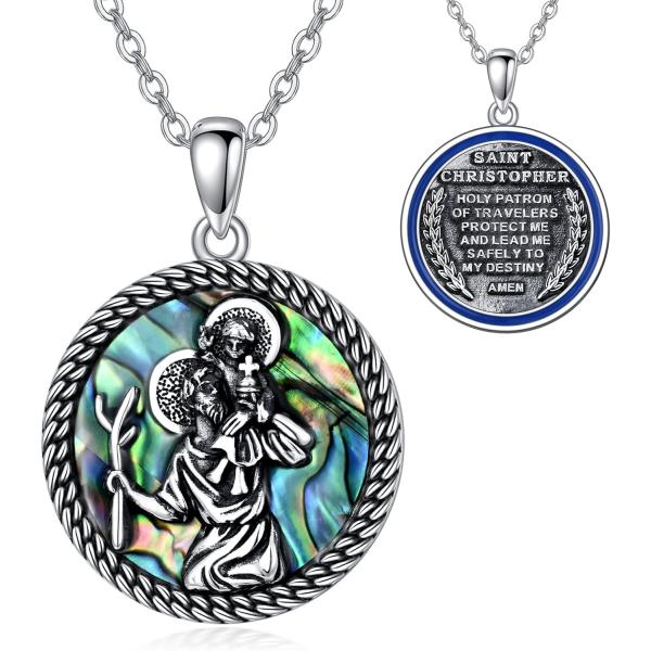 CREED製 シルバー 旅の守り神 聖クリストファー ペンダント