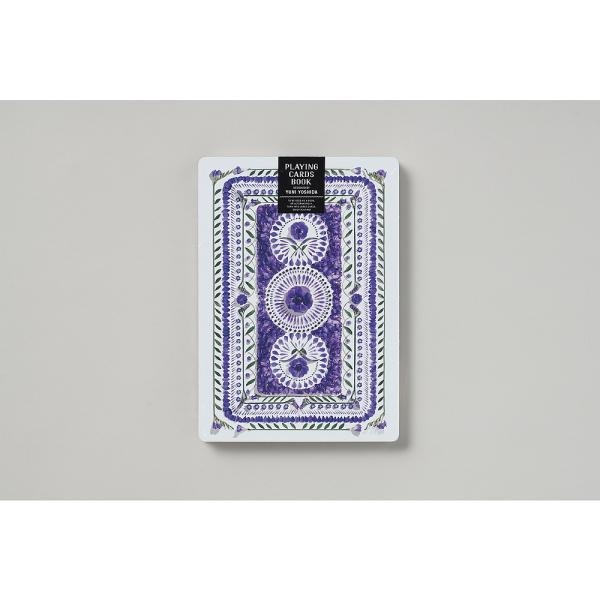 吉田ユニ】PLAYING CARDS purple (BOOK TYPE) トランプブック : 銀座