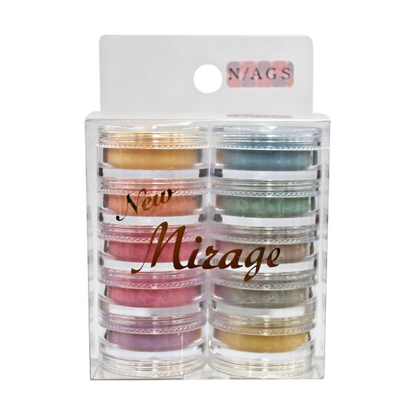 ミラージュ Mirage カラーパウダー N/AGS 3.5g 10色セット アクリル
