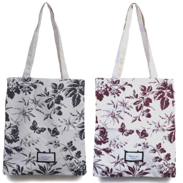 GUCCI（グッチ） バッグ トートバッグ ノベルティ 花柄 ブラック