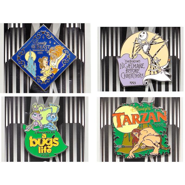 カウントダウン 2000年 ミレニアム記念 ピンズ 1990年代 4点セット